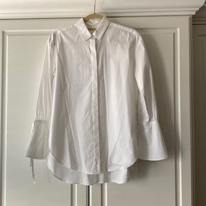 Something Navy for Treasure & Bond - White Button Down - Size XS